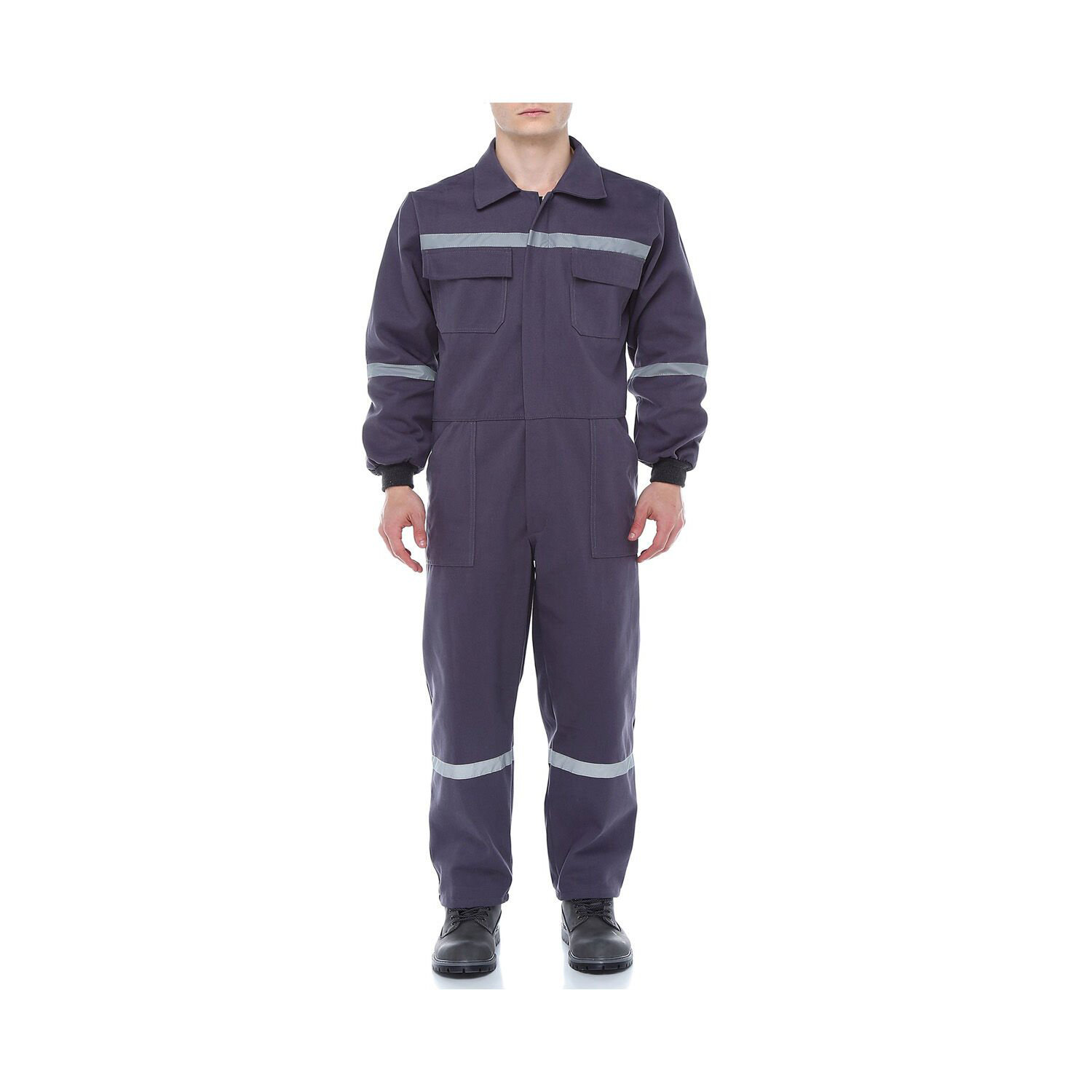 16/12 Gabardin Boy Tulumu Gri
