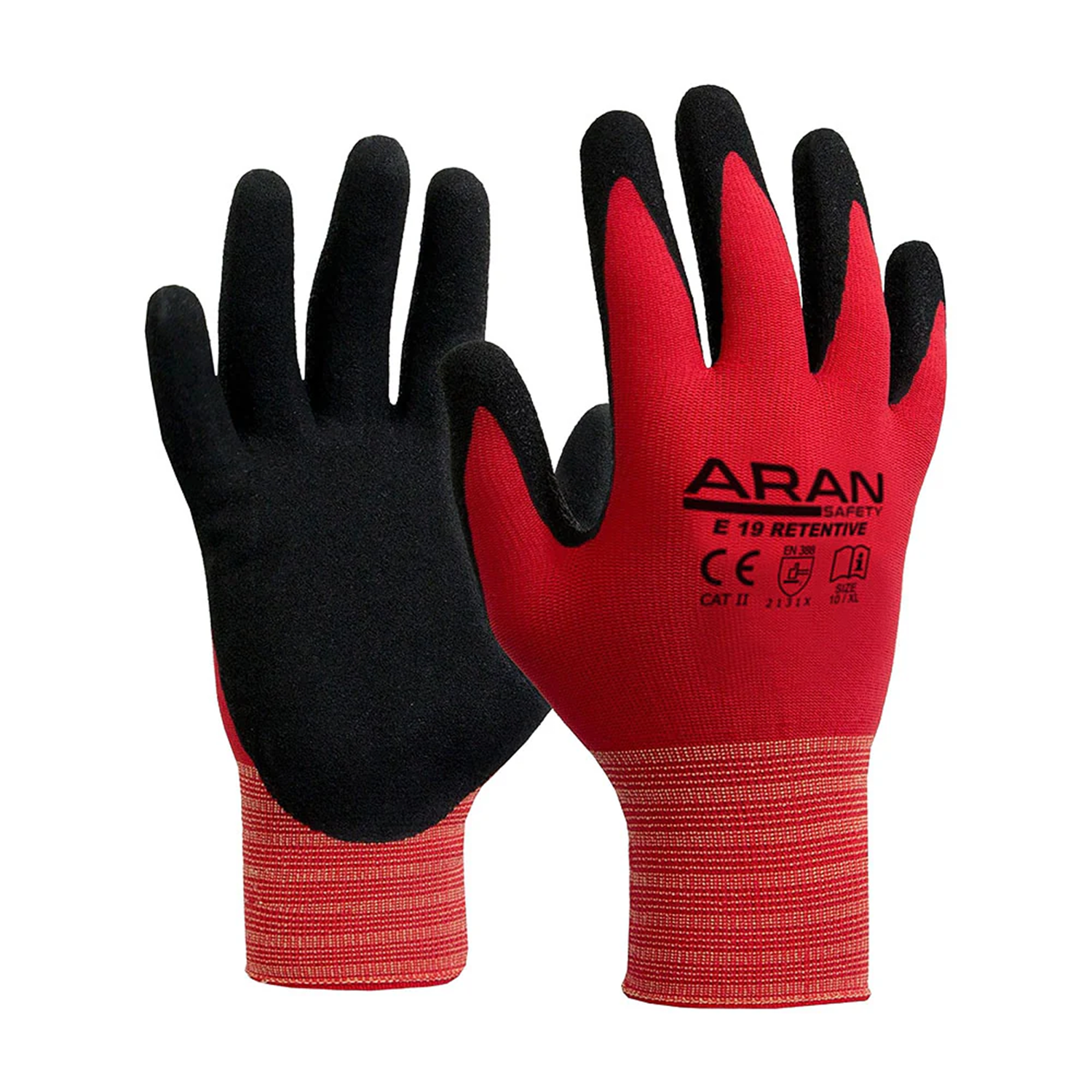 Aran Safety E19 Retentive Lateks İş Eldiveni (240 Çift)