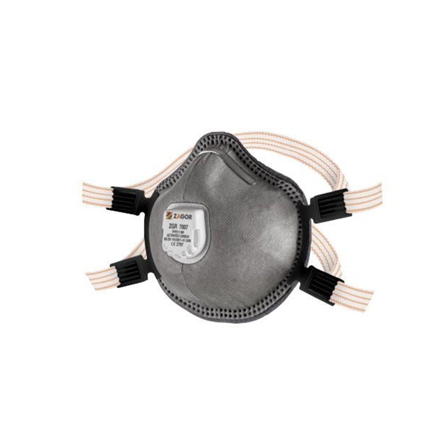 Zagor 7007 FFP2 NR D Aktif Karbonlu Maske