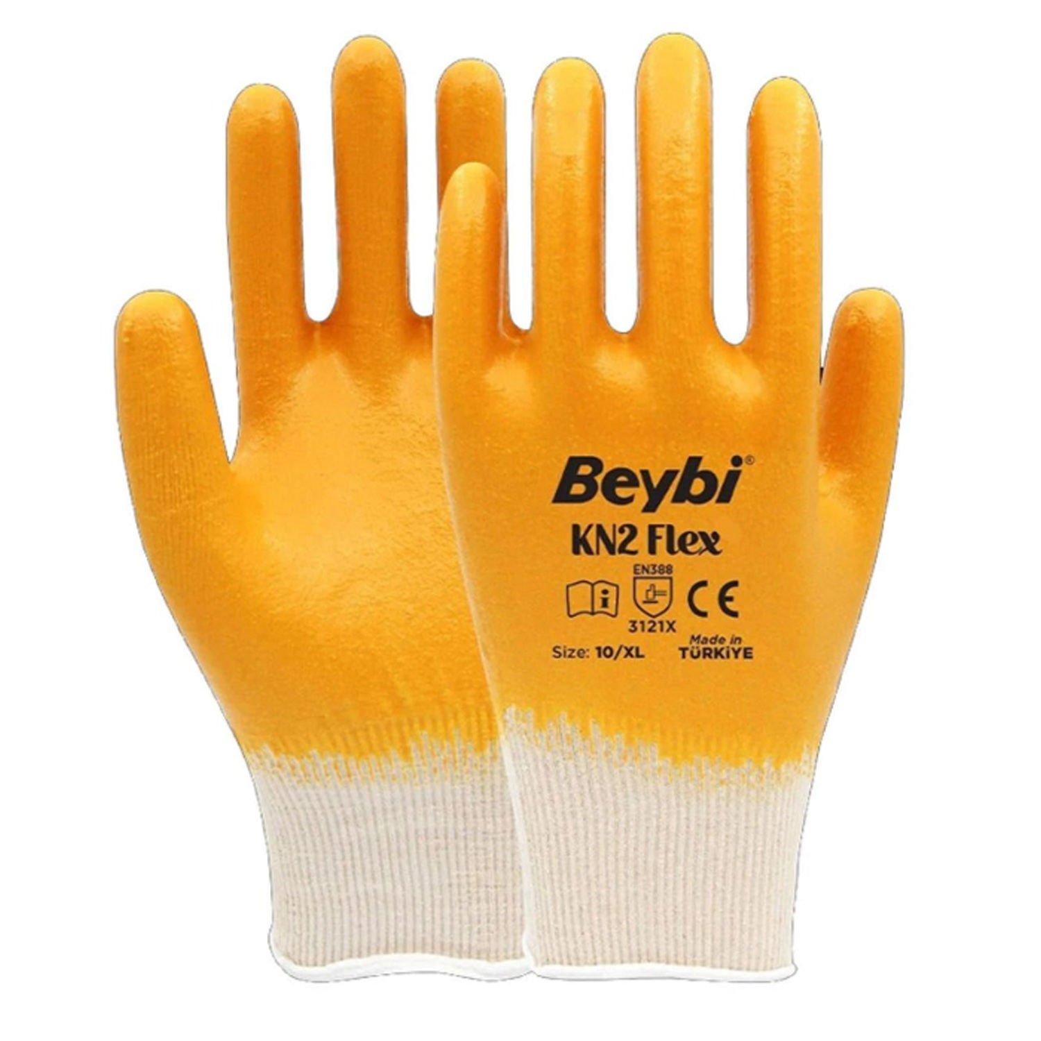 Beybi KN2 Flex Plus Pamuk Nitril Eldiven