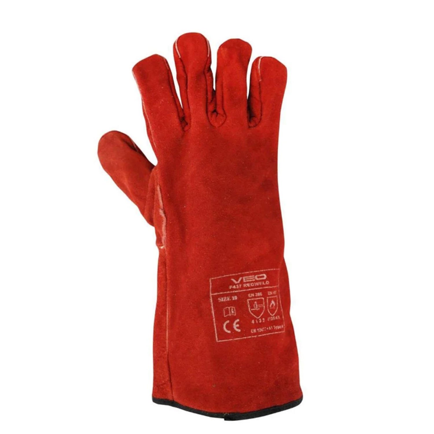 Veo F437 Redweld Isıya Dayanıklı Kaynakçı Eldiveni