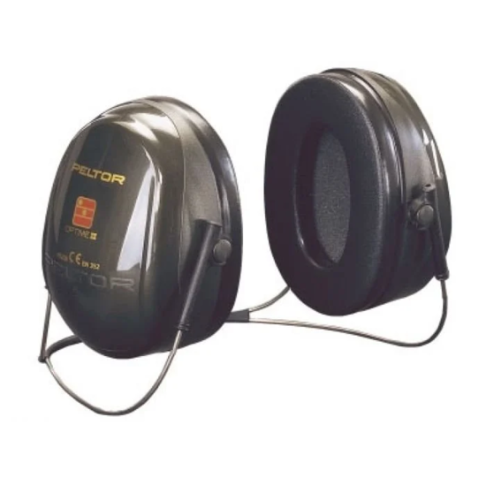 3M H520B Optime-II Ense Bantlı Kulaklık