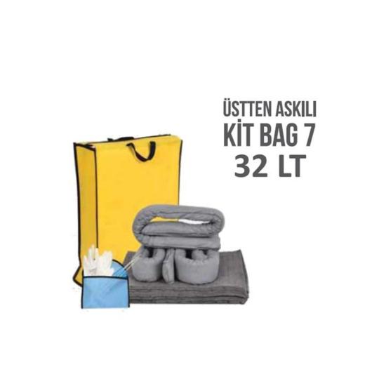 Kit Bag-7 32 Lt Acil Durum Yağ ve Kimyasal Emici Döküntü Kiti