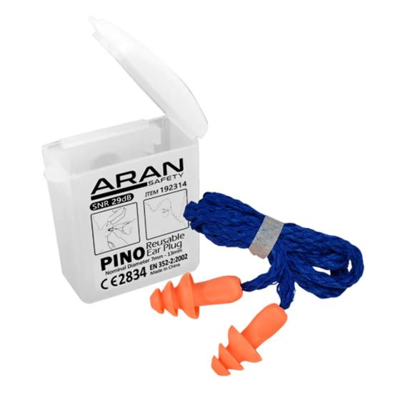 Aran Safety Pino Kutulu Kulak Tıkacı 31 dB 100’lü Paket