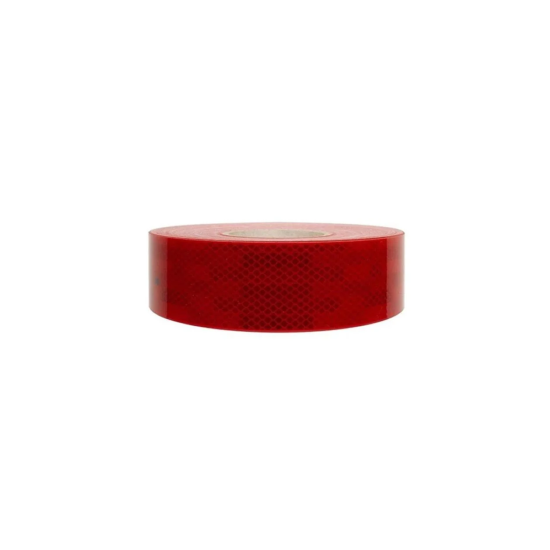 Kırmızı Reflektif Bant 5 cm x 50 mt Kamyonlar için Geri Yansıtıcı