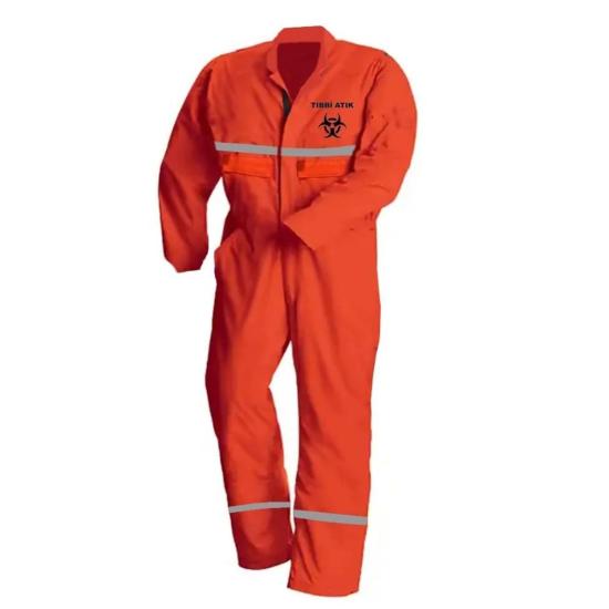 Akv Gabardin Kumaş Tıbbi Atık Tulumu