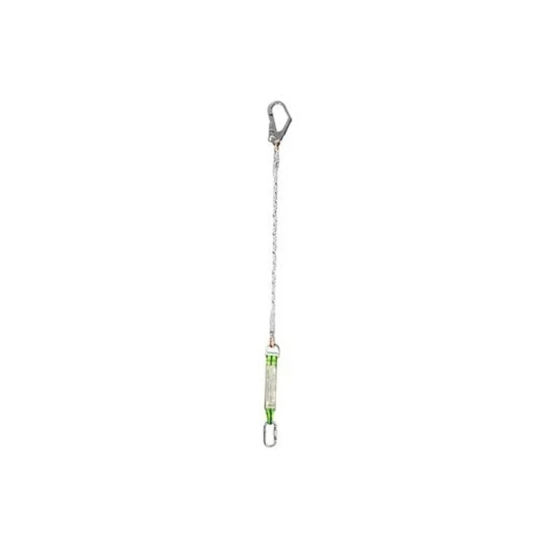 Eks 226-3 Şok Emicili & Çelik Karabinalı Tek Bacaklı Lanyard 1,5 MT