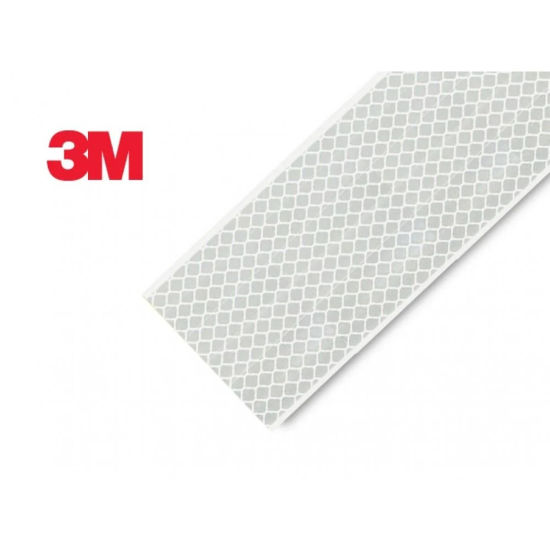 3M Sert Zemin Beyaz Reflektif Şerit İşaretleme