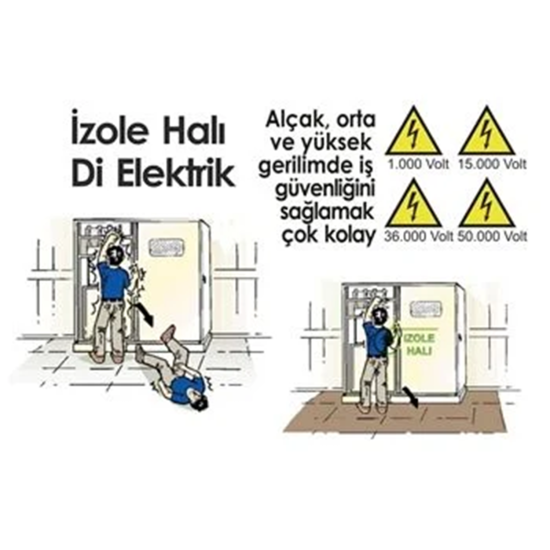 İzole Halı 3MM 20000 V