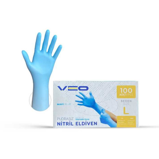 Veo K350 Pudrasız Nitril Eldiven