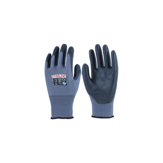 Starline E-111801 Köpük Nitril Eldiven (12 Çift)