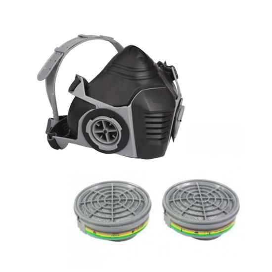 Delta Plus M6200 Yarım Yüz Maskesi + M6000 ABEK1 Filtre Set